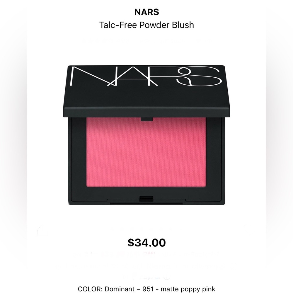 NARS Blush- Dominant